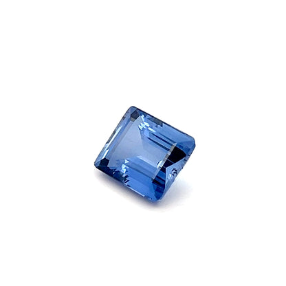 6.34Ct Octagon Medium Blue Lab Grown Sapphire
