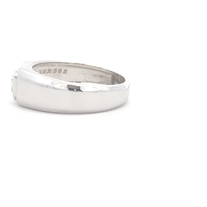 Modern Men’s Lab Grown Diamond Ring b