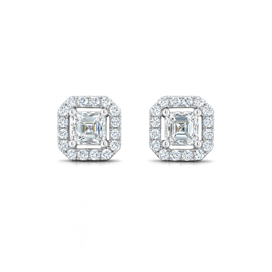 Princess Lab-Grown Diamond Earrings 
