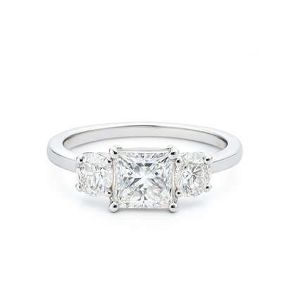 Princess_and_round_diamond_ring