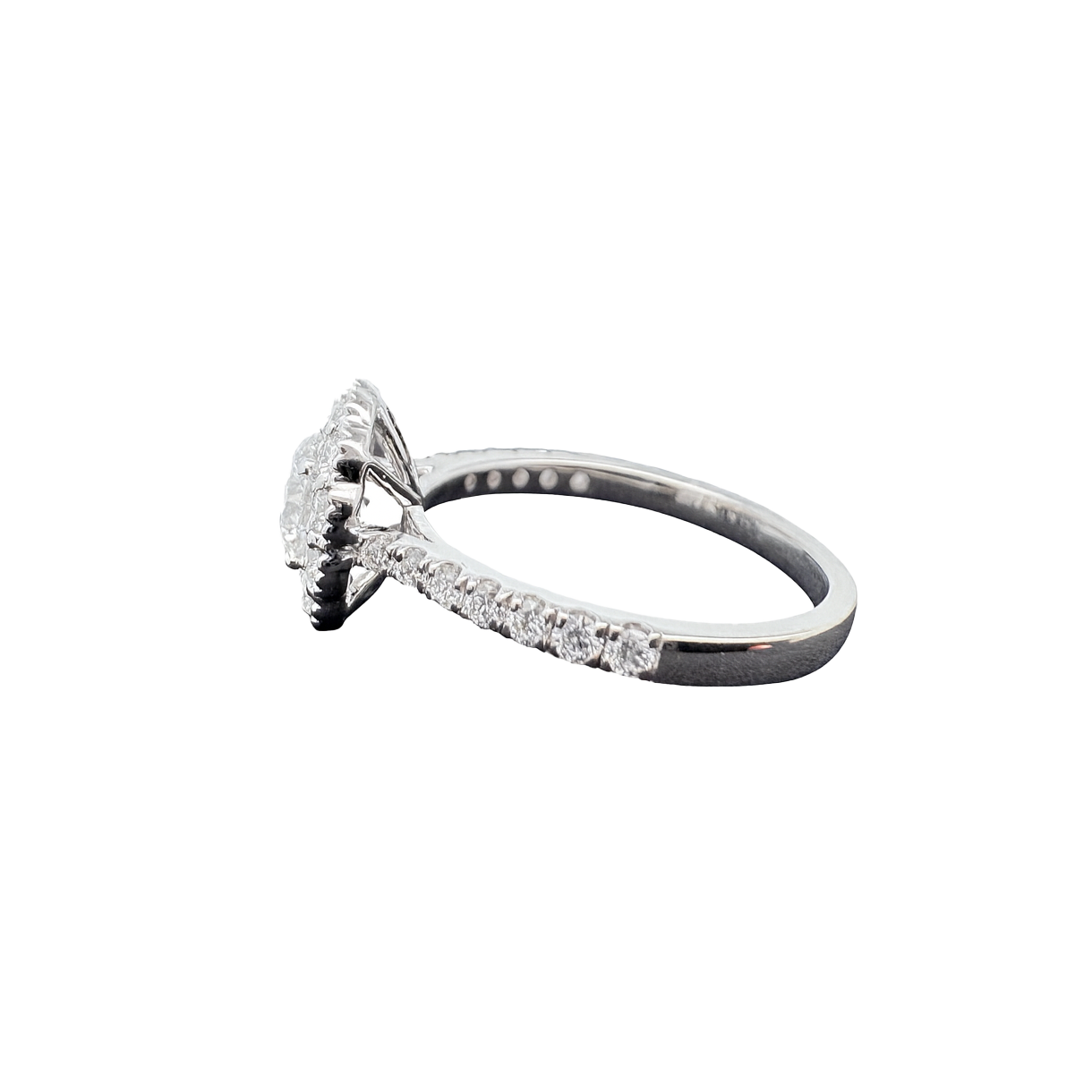 Queen's Cocktail round Lab Grown Diamond Ring right