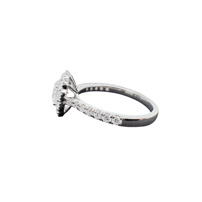 Queen's Cocktail round Lab Grown Diamond Ring right