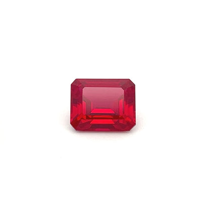 8.49 Ct Octagon Lab Created Ruby – Premium Quality