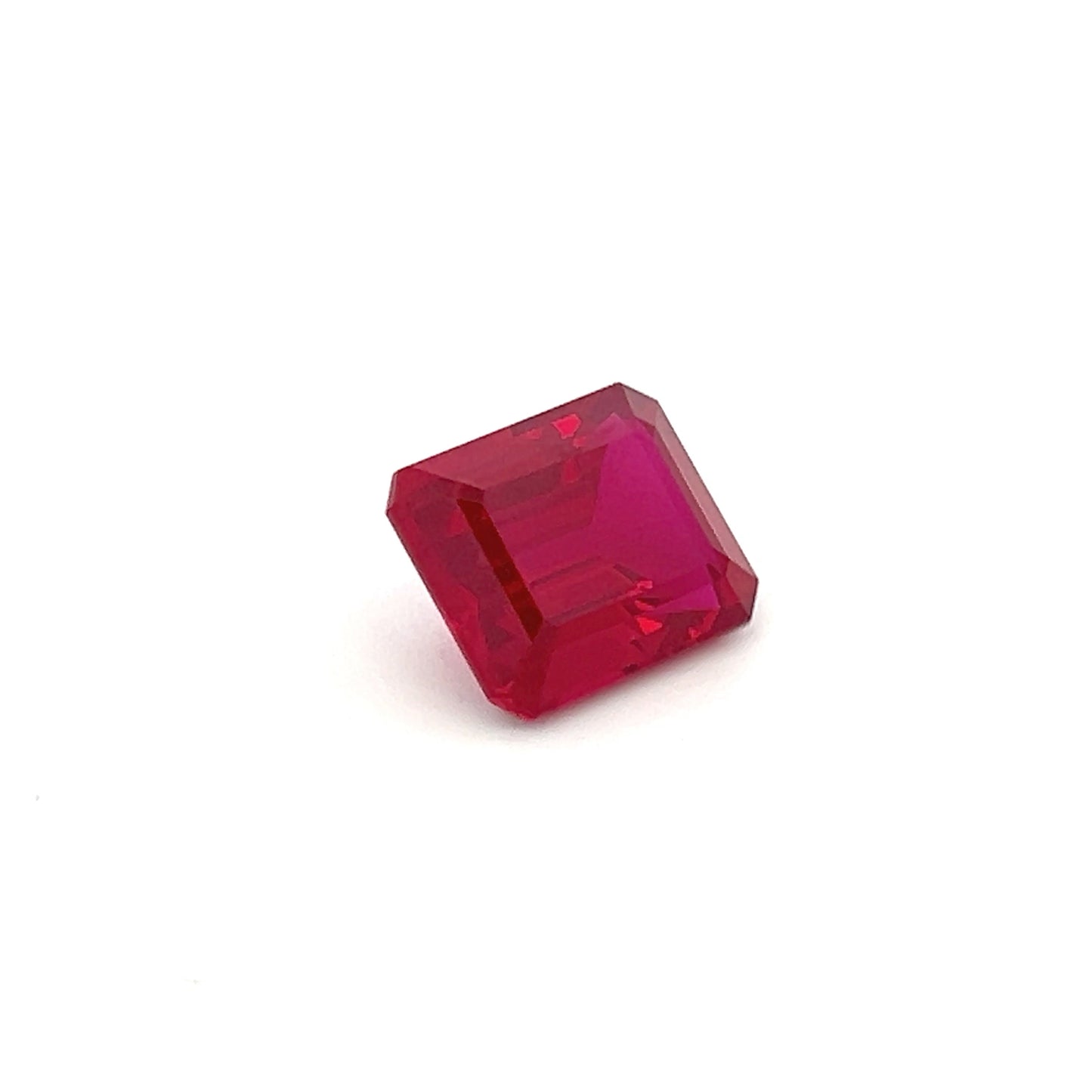 8.49 Ct Octagon Lab Created Ruby – Premium Quality