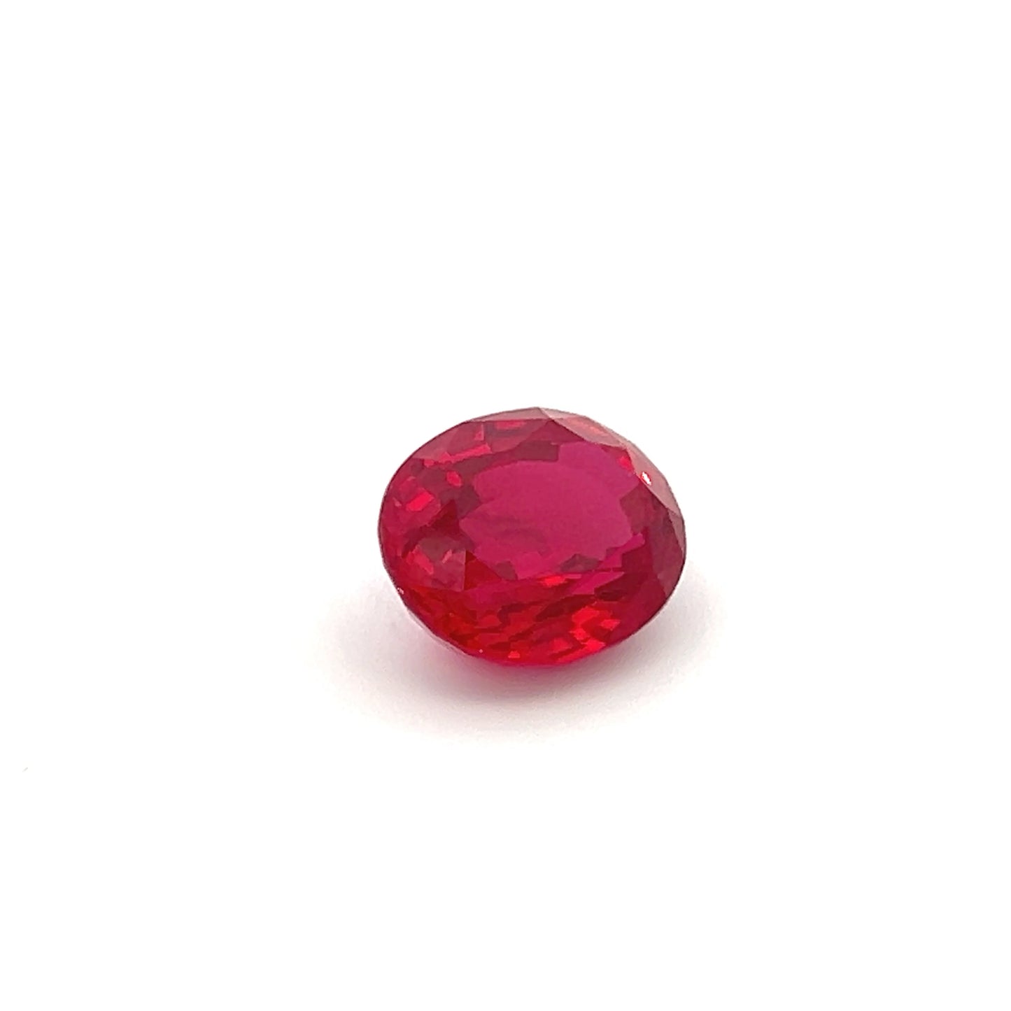 Premium 8.56 Ct Oval Synthetic Ruby for Rings