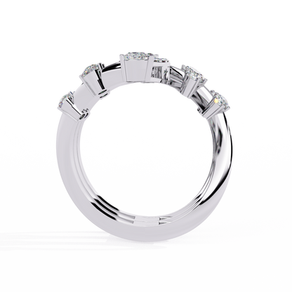 LGD Ring Pear & Marquise Stone (1.27ct )In 14k Gold