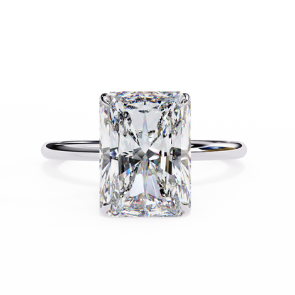 LGD Solitaire Ring Radiant Stone (2.54ct) In 14K Gold  #LGD-RT-CD084