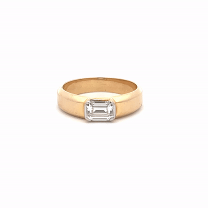 1 Carat Lab Created Diamond Ring in 14k Gold
