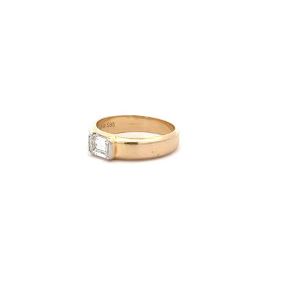 1 Carat Lab Created Diamond Ring in 14k Gold