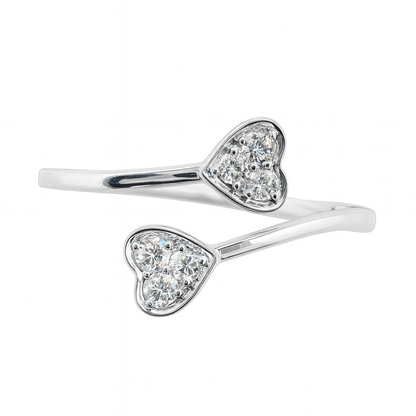 lab grown Heart-shaped ring 