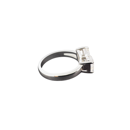 lab grown oval and marquise diamond ring left