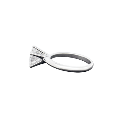 lab round diamond solitaire ring right