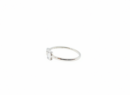 two lab baguette diamond band ring side69